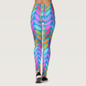 Socialite Summer Ivy Pattern Leggings (Rückseite)