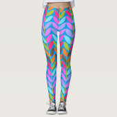 Socialite Summer Ivy Pattern Leggings (Vorderseite)