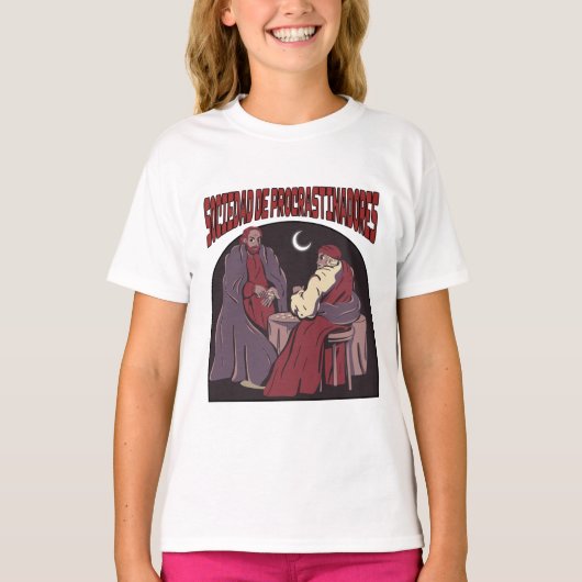 Sociedad de procrastinadores T-Shirt (Vorderseite)