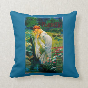 Societa Termale Italiana Vintages PosterEurope Kissen