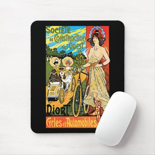 Societe de Construction de l'Ouest Mousepad (Mit Mouse)