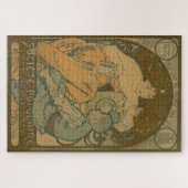 Société Populaire Des Beaux-Arts - Alphonse Mucha Puzzle (Horizontal)