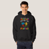 Society Says I'm Autistic God Says I'm Perfect Aut Hoodie (Vorne ganz)