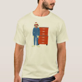 Sock-Affen-Mechanik T-Shirt (Vorderseite)