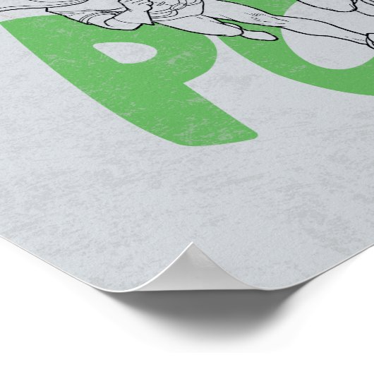 SOCK BAM POW Batman und Robin Poster (Ecke)