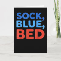 Sock Blau Bett Lustiges Meme