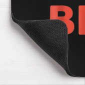 Sock Blau Bett Lustiges Meme Mousepad (Ecke)