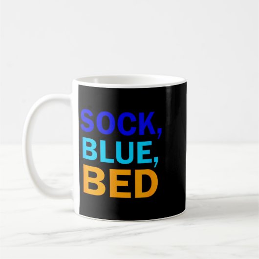 Sock Blue Bed _ Awesome Sock Blue Bed Kaffeetasse (Links)