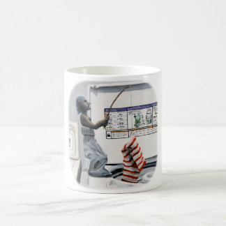 Sock Criminal Fishing Dieb Fantasy Art Coffee Tass Kaffeetasse