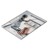 Sock Criminal Fishing Fantasy Art Spirituosen Note Notizblock (Linke Seite)