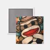 SOCK-er-Affe Magnet (Vorderseite/Rückseite)