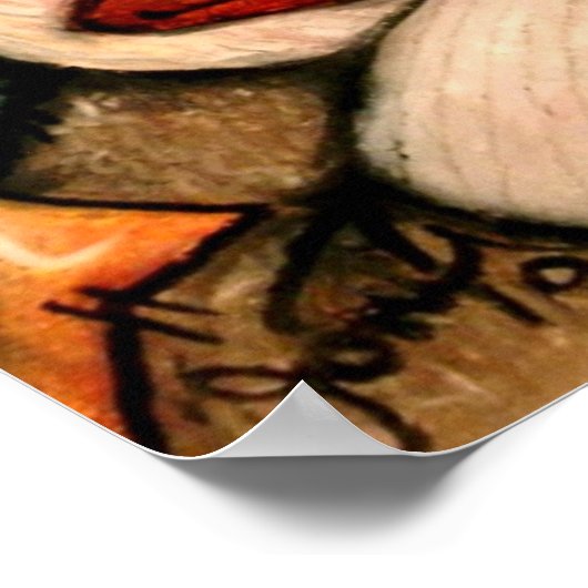 SOCK-er-Affe Poster (Ecke)