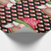 Sock Gnome - Farbe anpassen Geschenkpapier (Ecke)