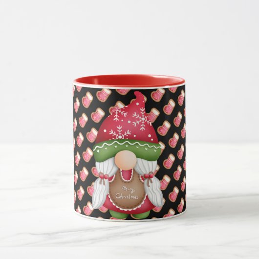 Sock Gnome - Farbe anpassen Tasse (Zentrum)