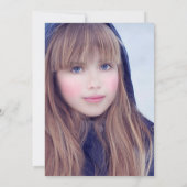 Sock Hop Kids Rock and Roll Retro Party Foto Einladung (Rückseite)