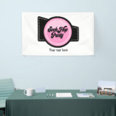 Sock-Hop-Party Banner (Messeveranstaltung)