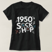 Sock Hop Theme Party der 50er Jahre für 50er Dance T-Shirt (Design vorne)