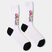 Sock - Krankenschwester - Santa Socken (Rechts)