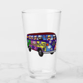 Sock Money Peace Bus Glass Glas (Vorderseite)