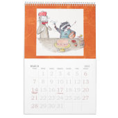 Sock monkey and his friends calendar 2022 kalender (Mär 2027)