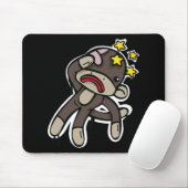 SOCK MONKEY anschließen Mousepad (Mit Mouse)