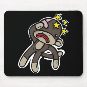 SOCK MONKEY anschließen Mousepad
