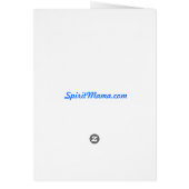 Sock Monkey Artist Wedding Card (Hinten)