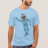 Sock Monkey Astronaut T-Shirt (Vorderseite)