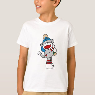 Sock Monkey Baseball bei Bat Tshirts und Geschenke
