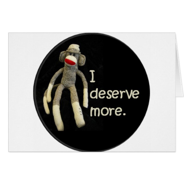 Sock Monkey Beleidigungen (Vorderseite (Horizontal))