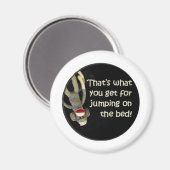 Sock Monkey Beleidigungen Magnet (Vorderseite/Rückseite)
