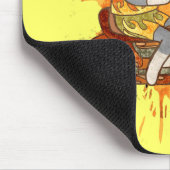 Sock Monkey Biker Mousepad (Ecke)
