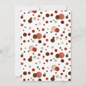 Sock Monkey, Boy Baby Shower Einladung (Rückseite)