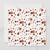 Sock Monkey, Boy Baby Shower Einladung (Rückseite)