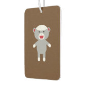 Sock Monkey Car Air Freshener Autolufterfrischer (Links)