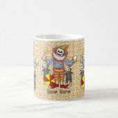 Sock Monkey Clown Tasse (Mittel)