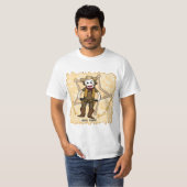Sock Monkey Cowboy T - Shirt (Vorne ganz)