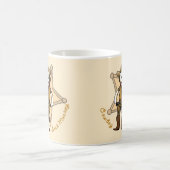 Sock Monkey Cowboy Tasse (Mittel)