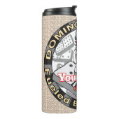 Sock Monkey Domino Master Becher (Nach links gedreht)