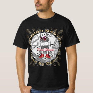 Sock Monkey Domino Meister T-Shirt