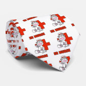 Sock Monkey ER Nurse T - Shirt und Geschenke Krawatte (Gerollt)
