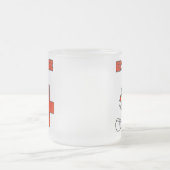 Sock Monkey ER Nurse T - Shirt und Geschenke Mattglastasse (Mittel)