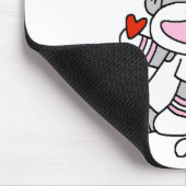 Sock Monkey ER Nurse T - Shirt und Geschenke Mousepad (Ecke)