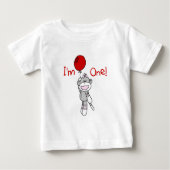 Sock Monkey Erstgeburt Tshirts und Geschenke (Vorderseite)