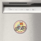 Sock Monkey Fahrrad Magnet (In Situ (Geschirrspüler))