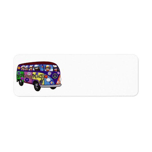 Sock Monkey Friedensbus (Vorne)