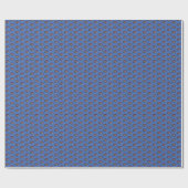 Sock Monkey Friedensbus Geschenkpapier (Flach)