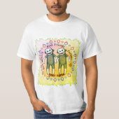 Sock Monkey Friends T-Shirt (Vorderseite)