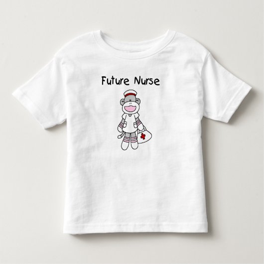 Sock Monkey Future Krankenpflege T - Shirt und Ges (Vorderseite)