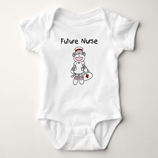 Sock Monkey Future Krankenpflege T - Shirt und Ges (Vorderseite)
